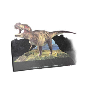 Unisex Brother Sister Design Studio Dinosaur-Shaped Puzzle One Size Brown